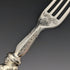 Circa 1850 British Antique Solid Silver Handle Cutlery 12 Pair Set in Wooden Box Martin Hall